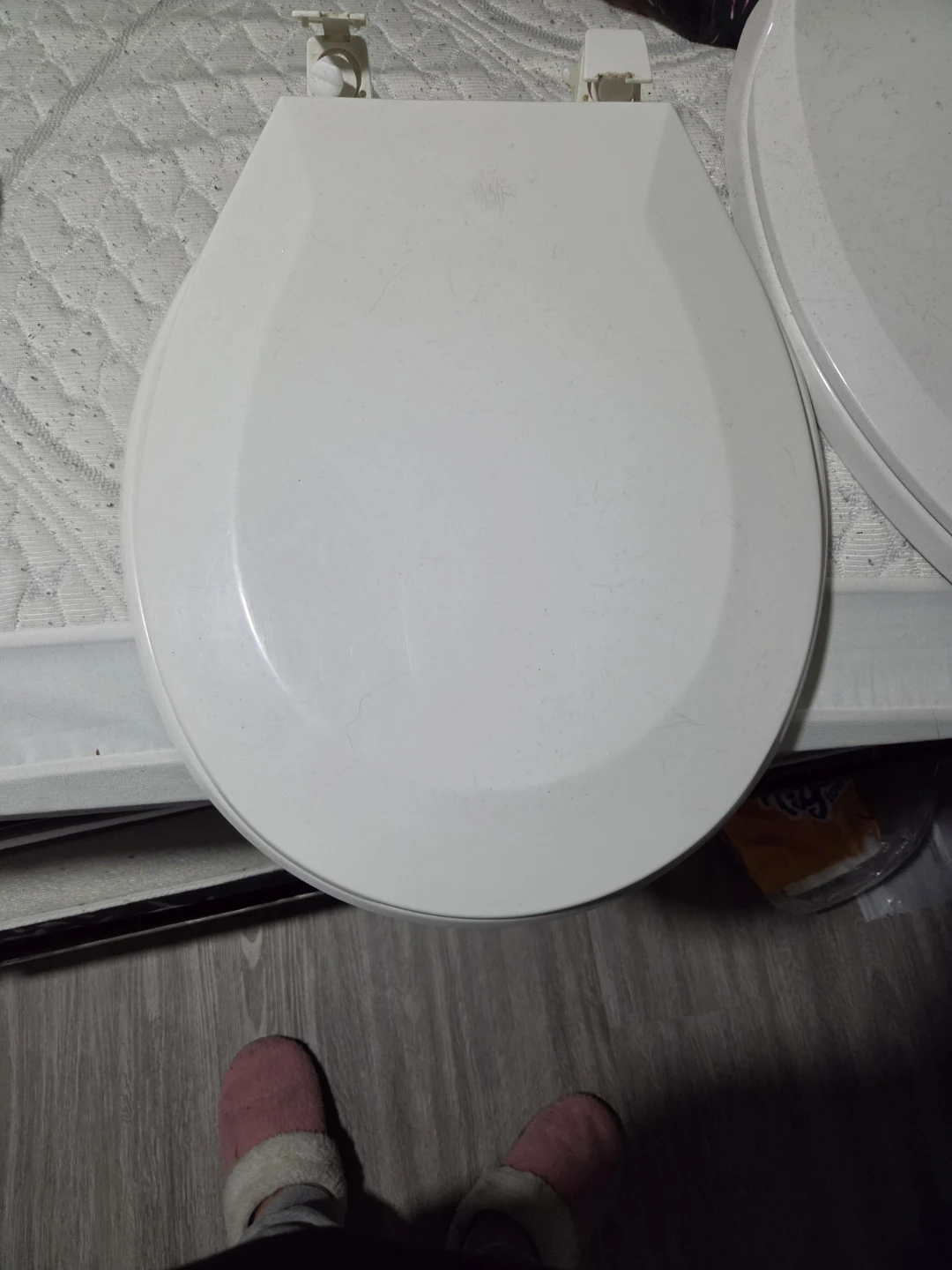 White Toilet Seat - photo 2