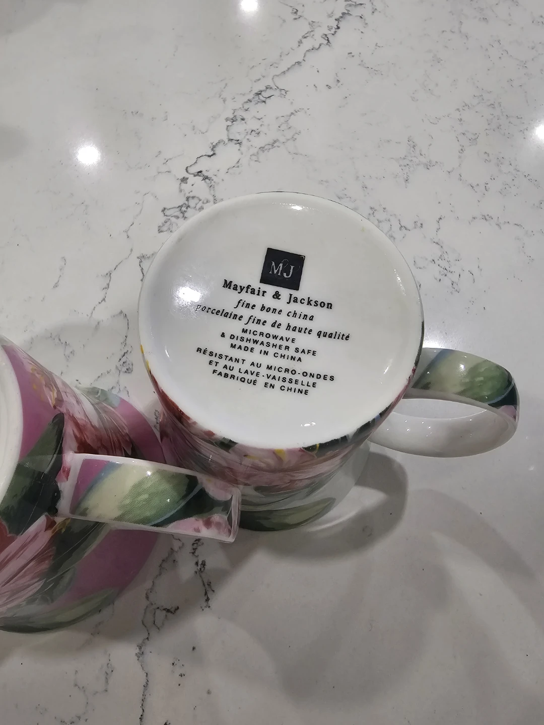 Mayfair & Jackson Fine Bone China Mugs Set of 2 - photo 4