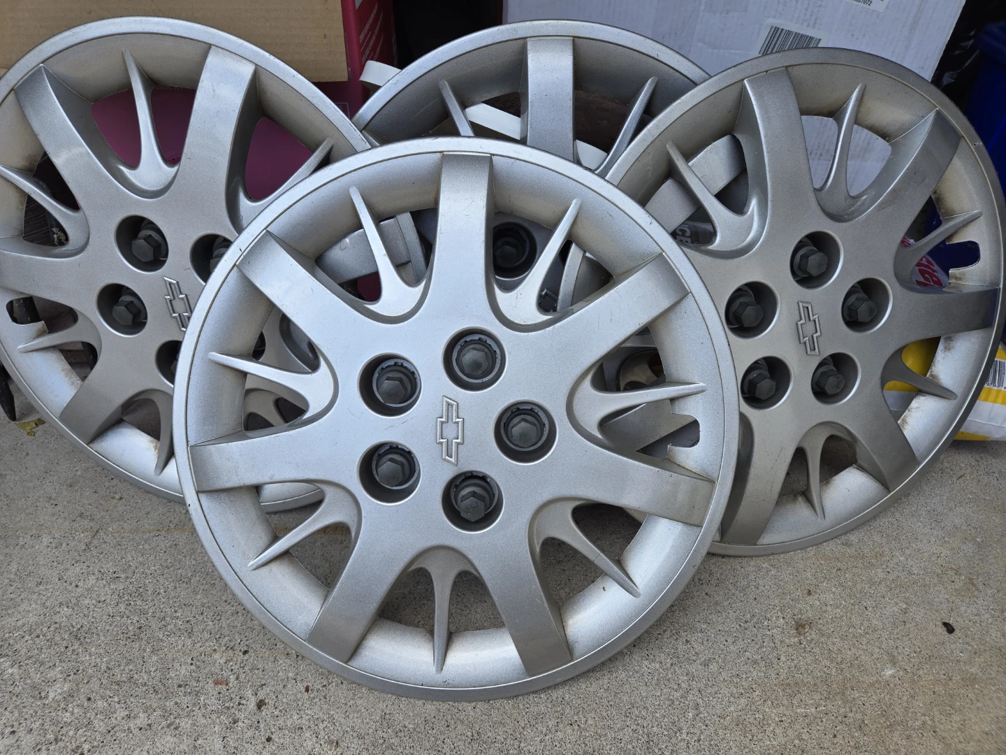 Chevrolet OEM wheel caps $80