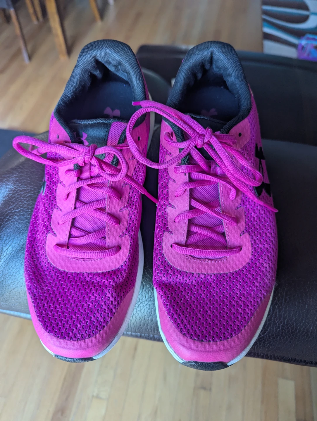 Under Armour Pink Running Shoes