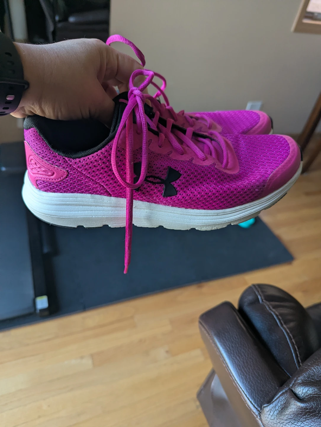 Under Armour Pink Running Shoes - photo 4