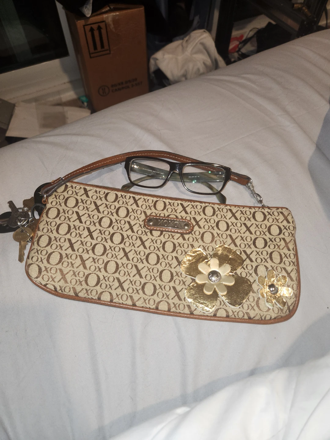 XOXO Y2K Monogram Wristlet Clutch - photo 2