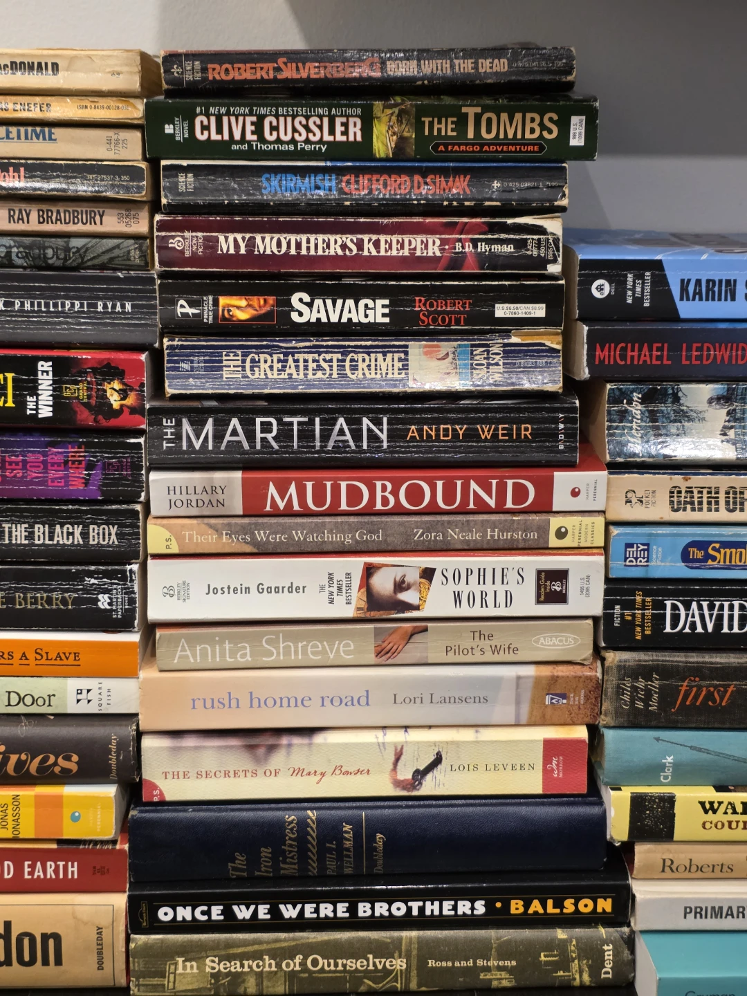 Huge Book Lot – Sci-Fi, Thrillers, Classics, Mystery Bestsellers - photo 4