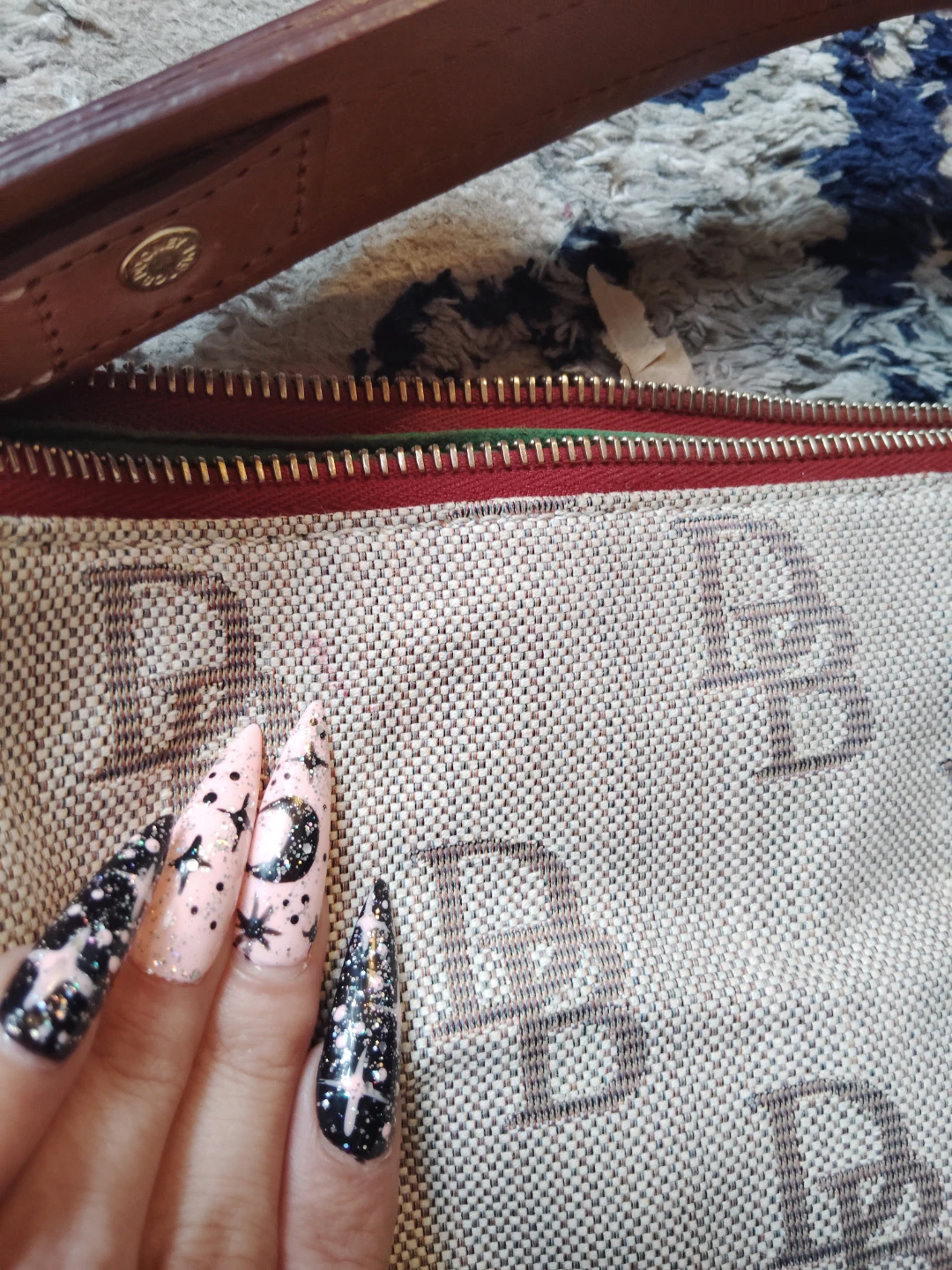Dooney & Bourke Monogram Canvas Satchel Handbag - photo 5
