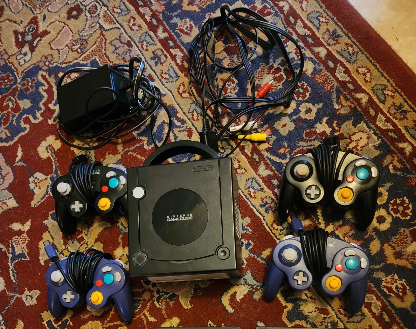 Original Nintendo GameCube Bundle DOL-001 Digital Model 100% OEM