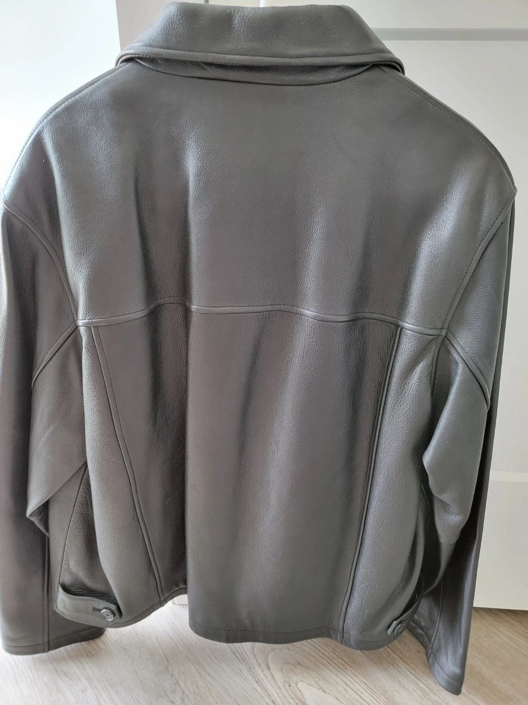 Danier Black Leather Jacket XL/TG - photo 4
