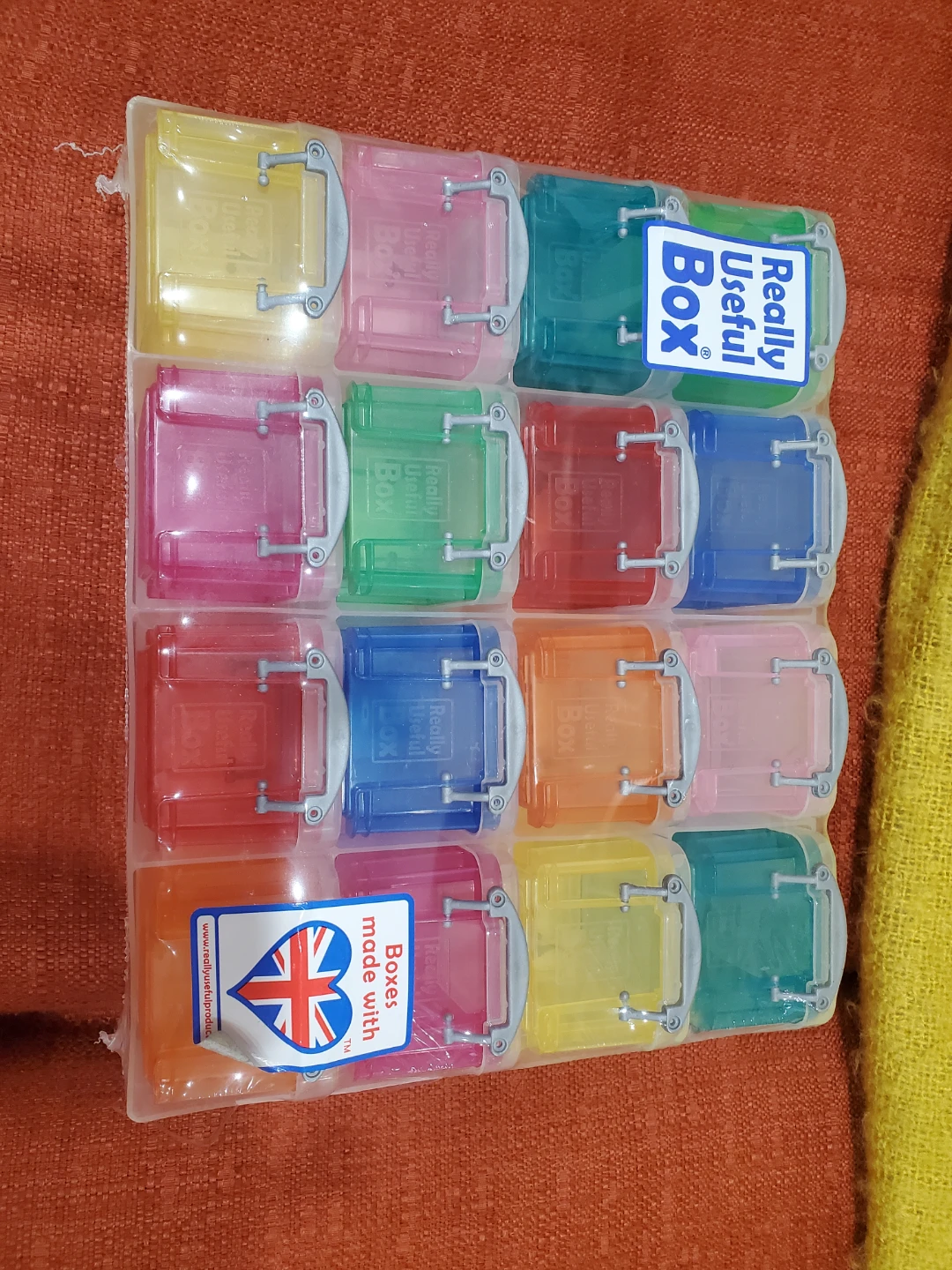 Really Useful Box Small Storage Organiser Boxes (16 Pack)