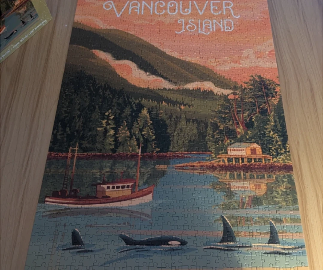 Villager Puzzles Vancouver Island 1000 Piece Jigsaw Puzzle - photo 2