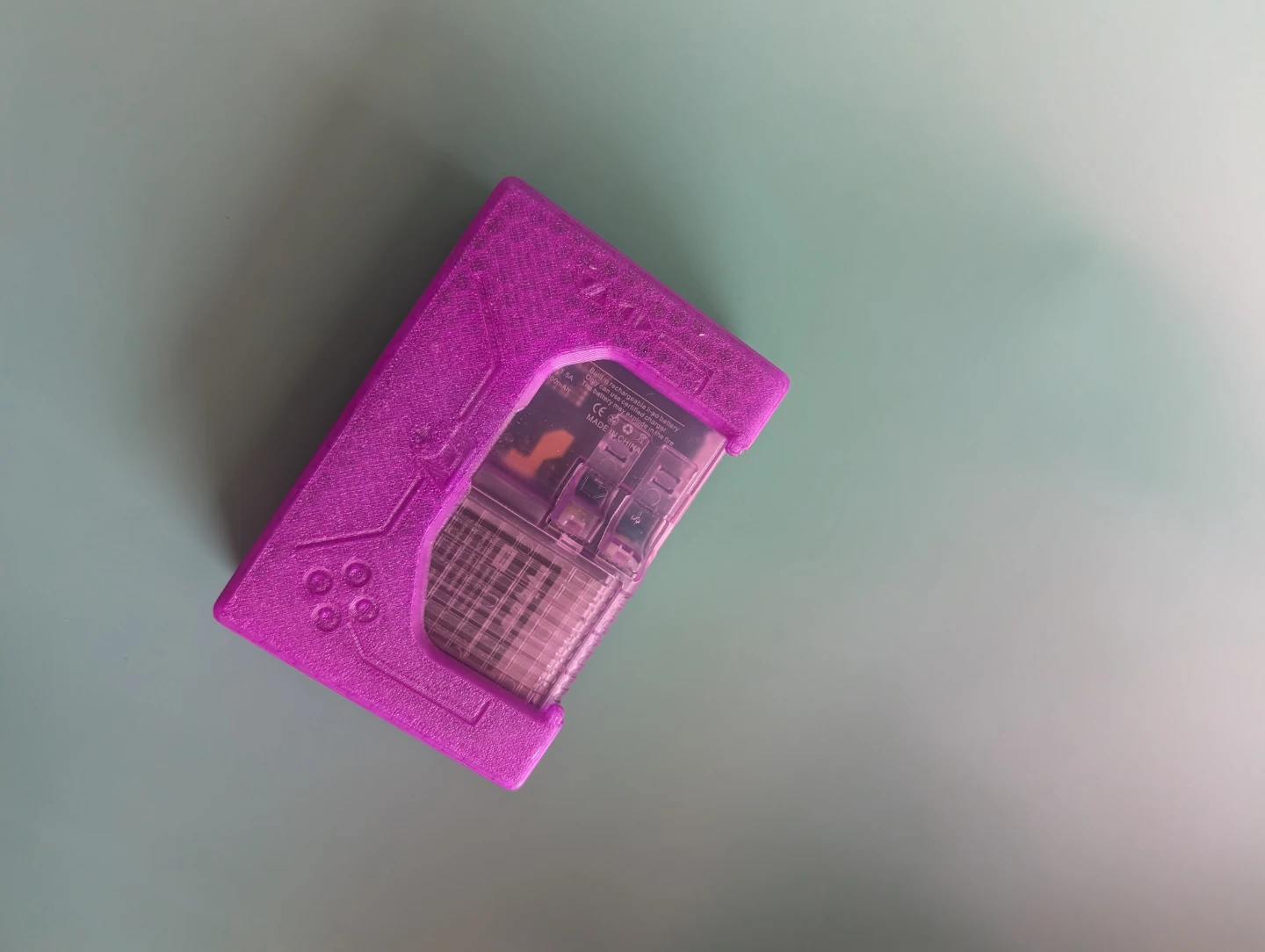 Miyoo mini plus  purple handheld retro games and case - photo 5