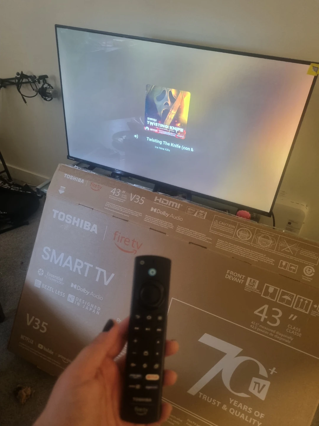 Toshiba 43" V35 Smart TV with Fire TV