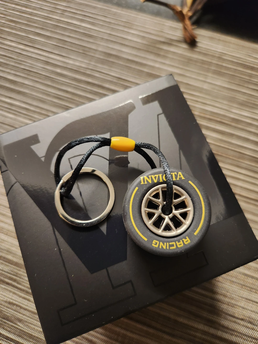 Invicta Racing Tire Keychain