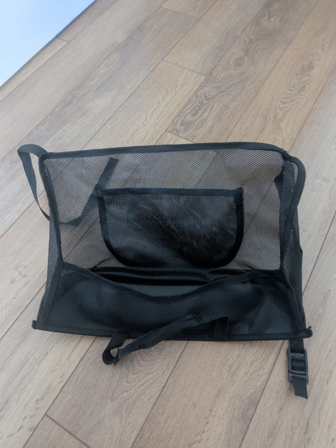 Black Mesh Car Seat Organizer