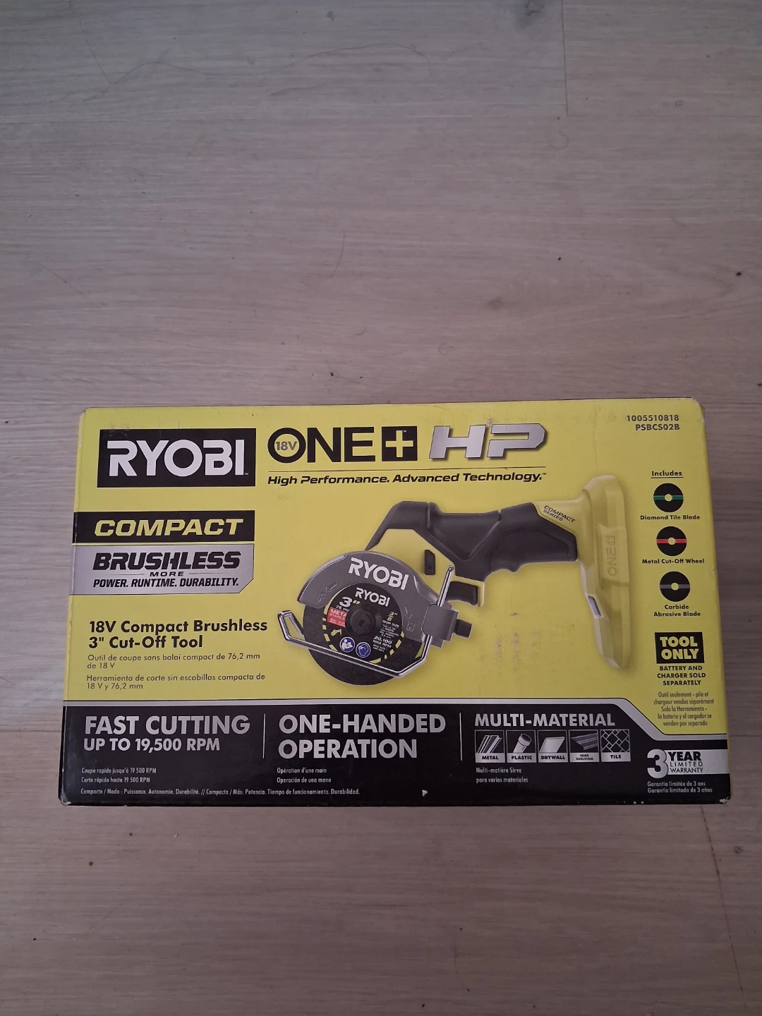 Ryobi 3" Cut-Off Tool