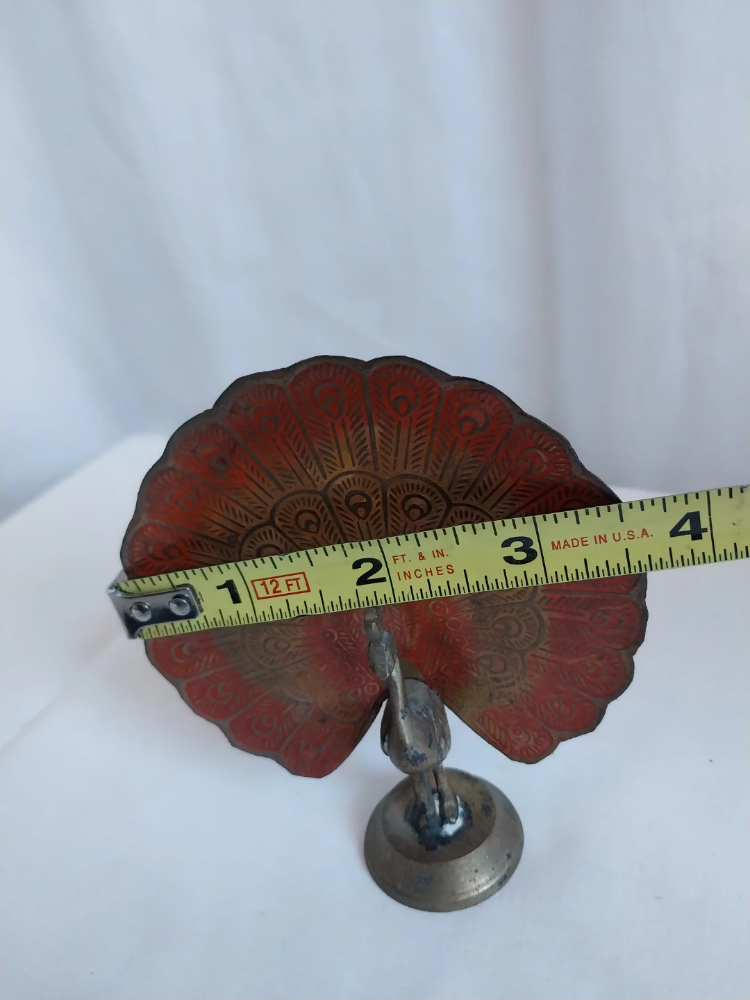 Brass Peacock Trinket/Decor. Pick up only. - photo 3