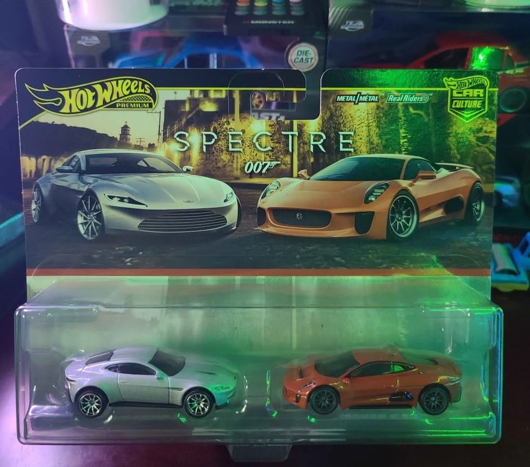 Hot Wheels Premium Car Culture Spectre 007 Die-Cast 2-Pack