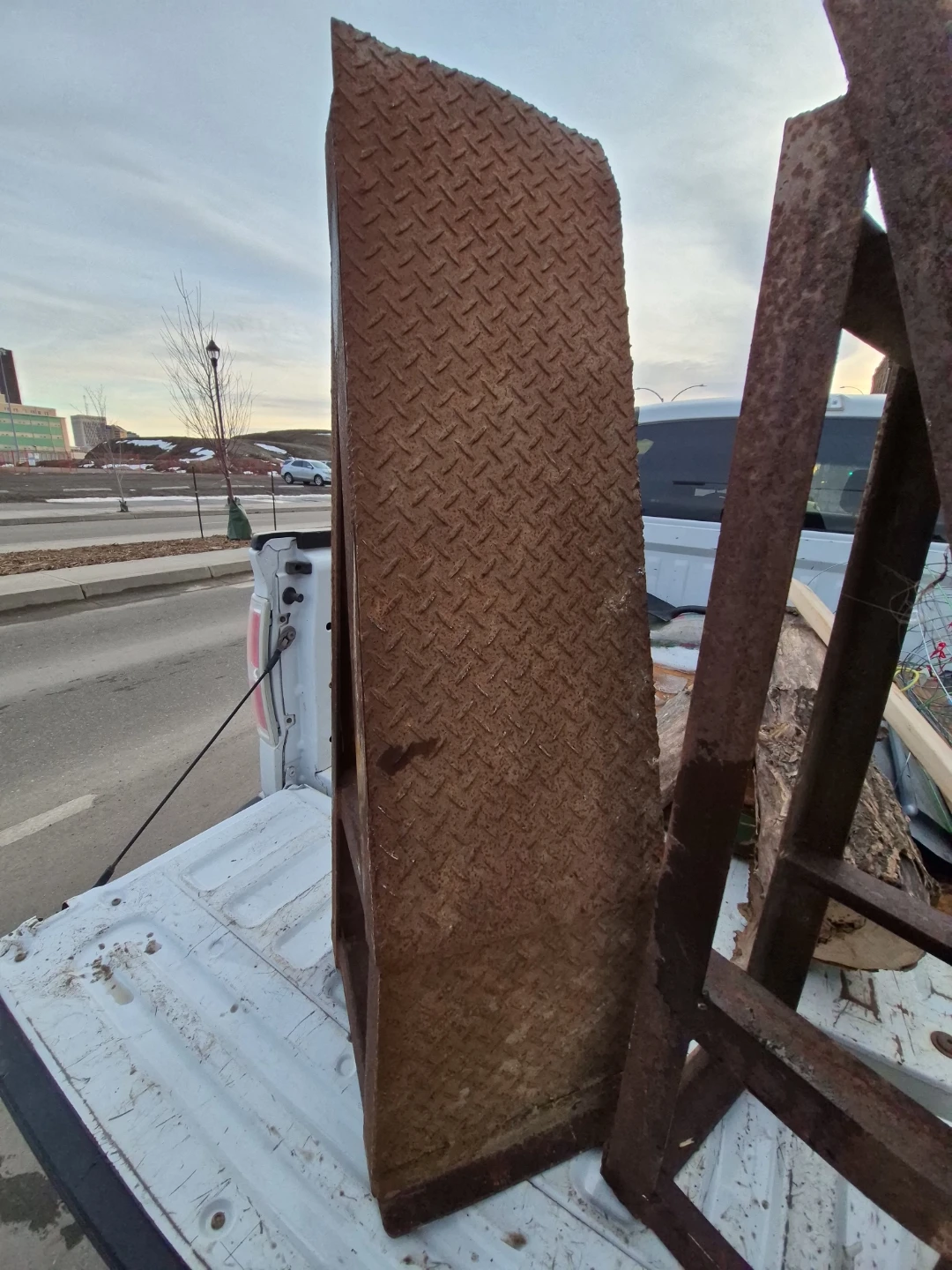 solid steel truck ramps