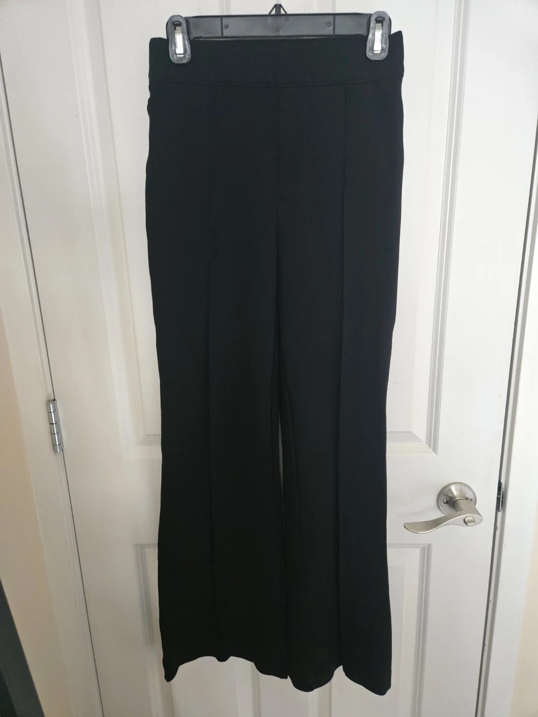 Spanx Black Flare Dress Pants Size S - photo 2