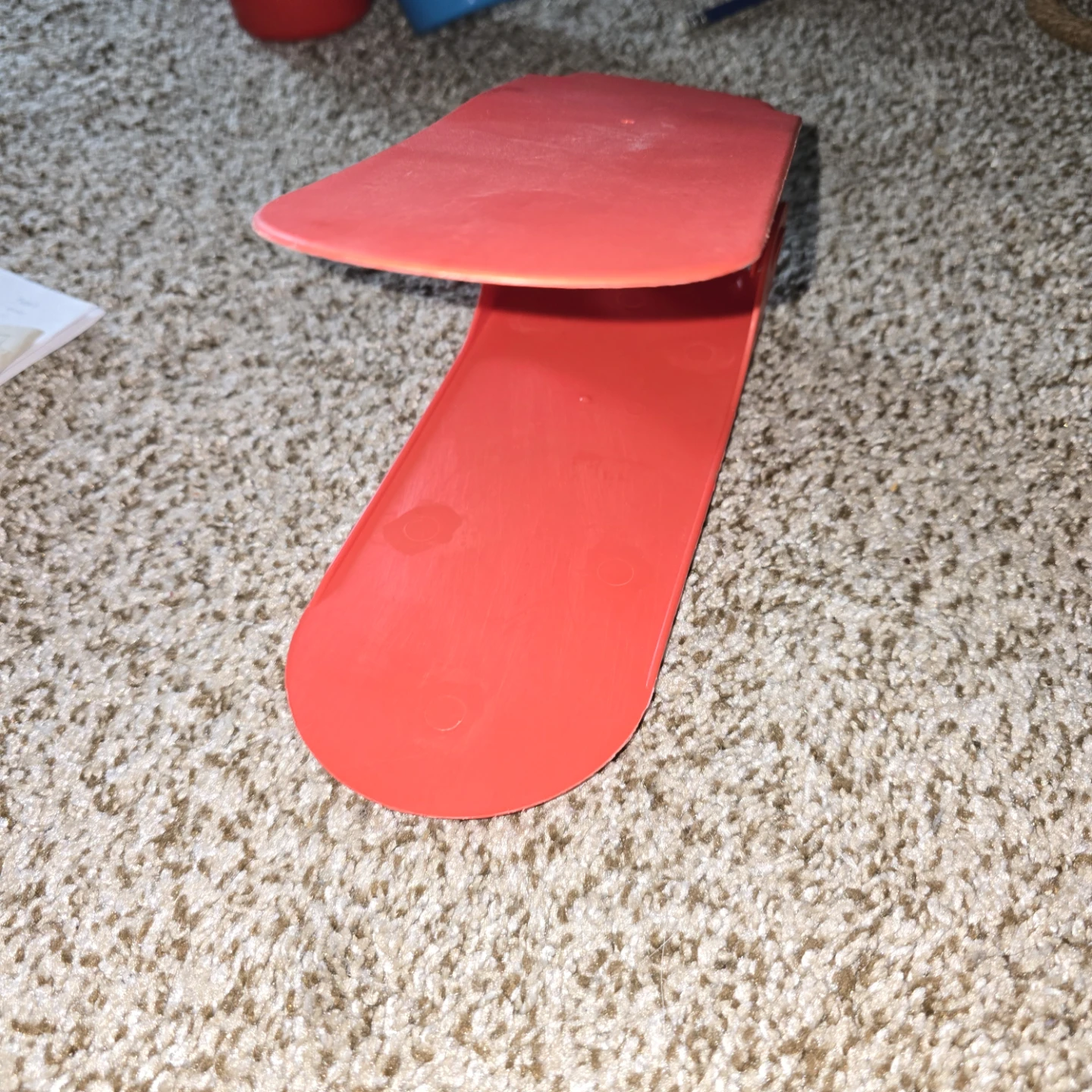 Red Plastic Shoe Horn Helper - photo 2
