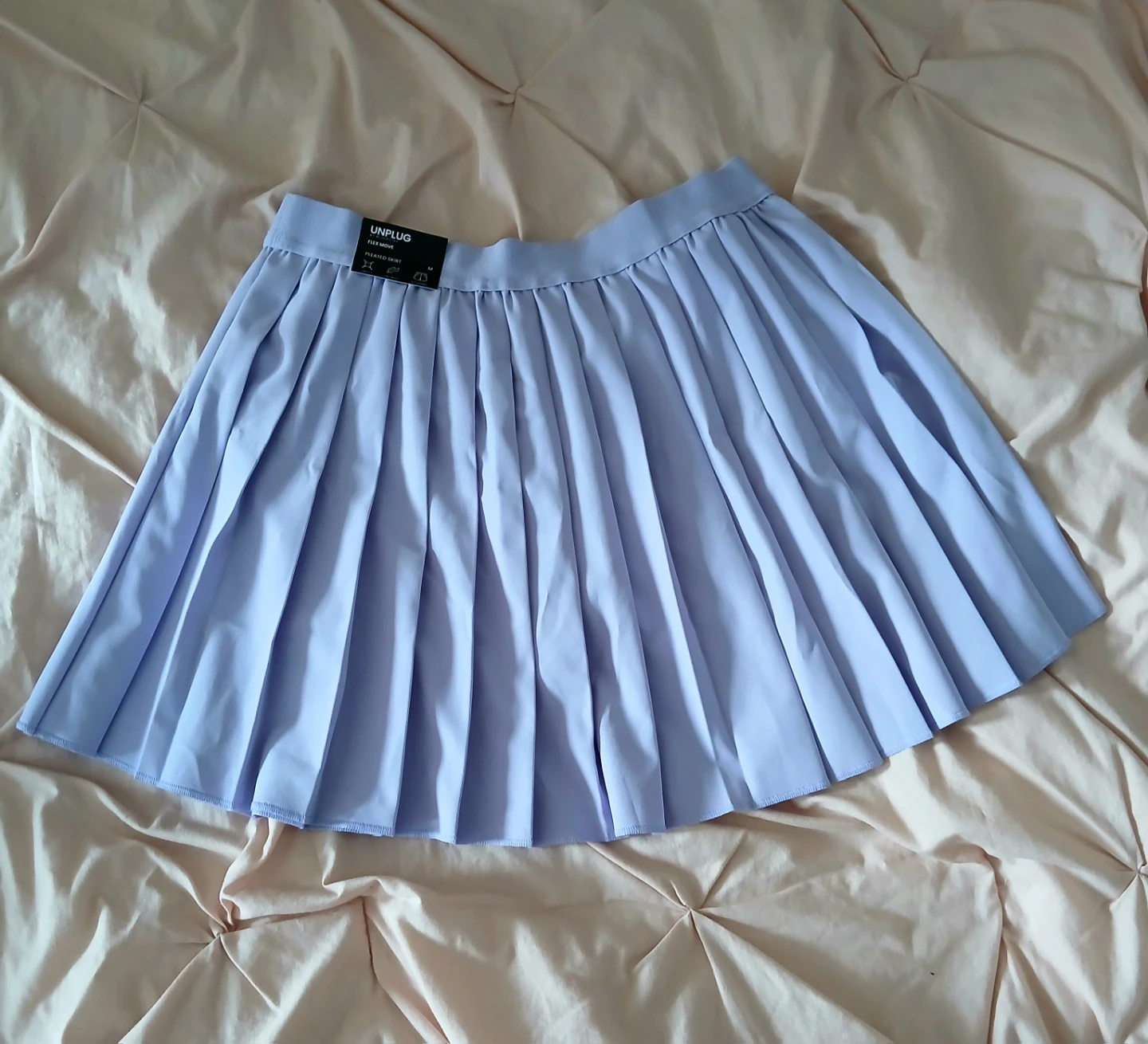 Tennis skirt with shorts inside (lavender/ pastel purple)