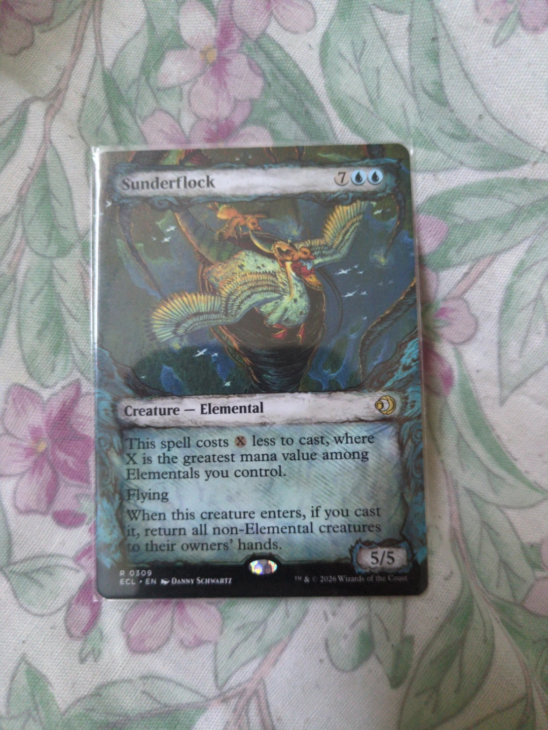 Magic The Gathering Sunderflock Card