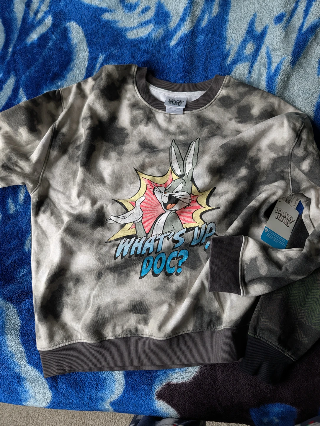 Space Jam Bugs Bunny Sweatshirt M/M (10-12) - photo 3