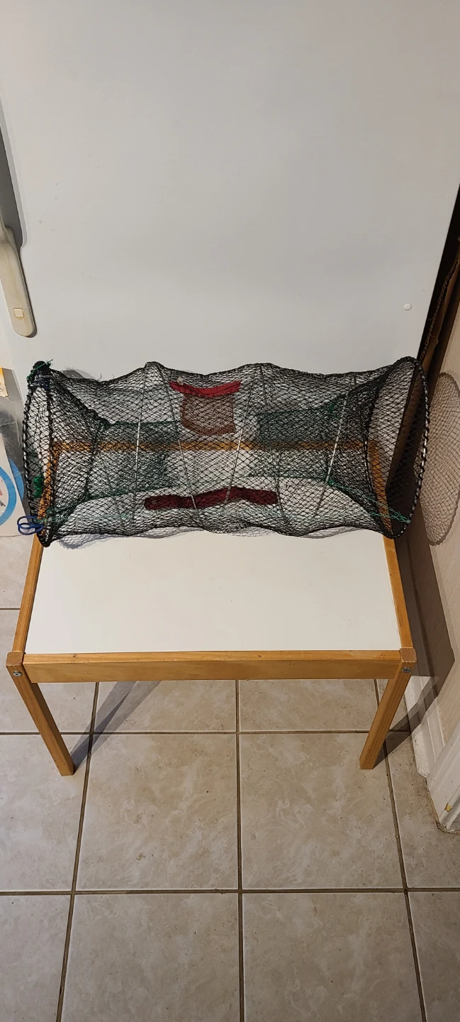 Net Trap Tube Folds-Up Like New - Fish, Crab, Crayfish, Lobster - photo 2