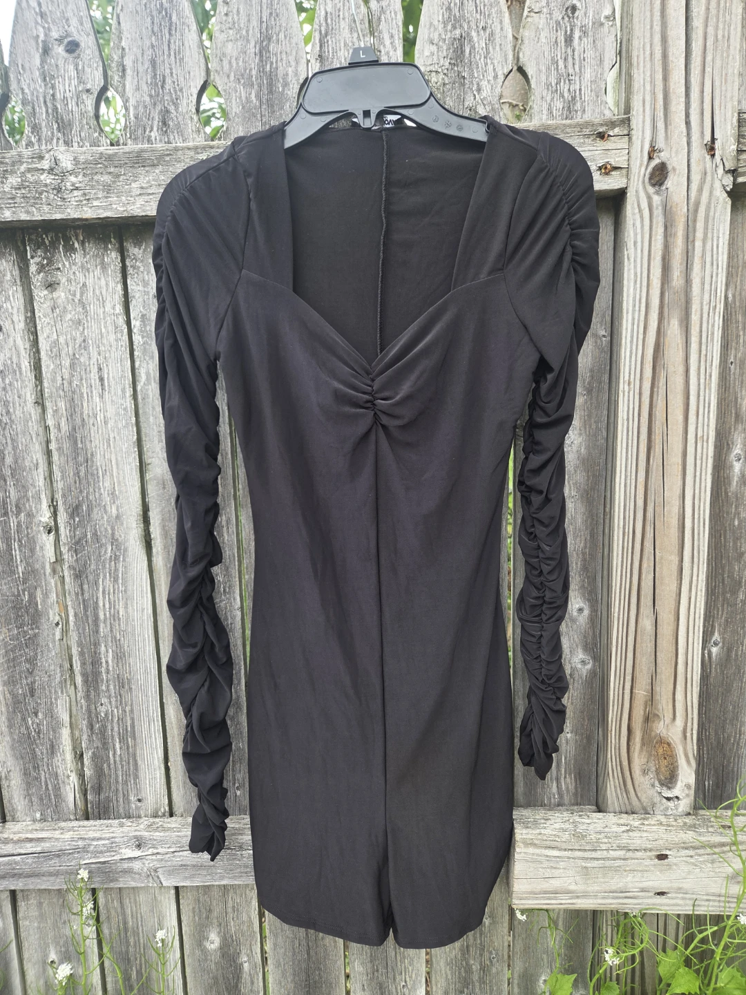 Fashion Nova Daring Double Lined Romper Black Size S