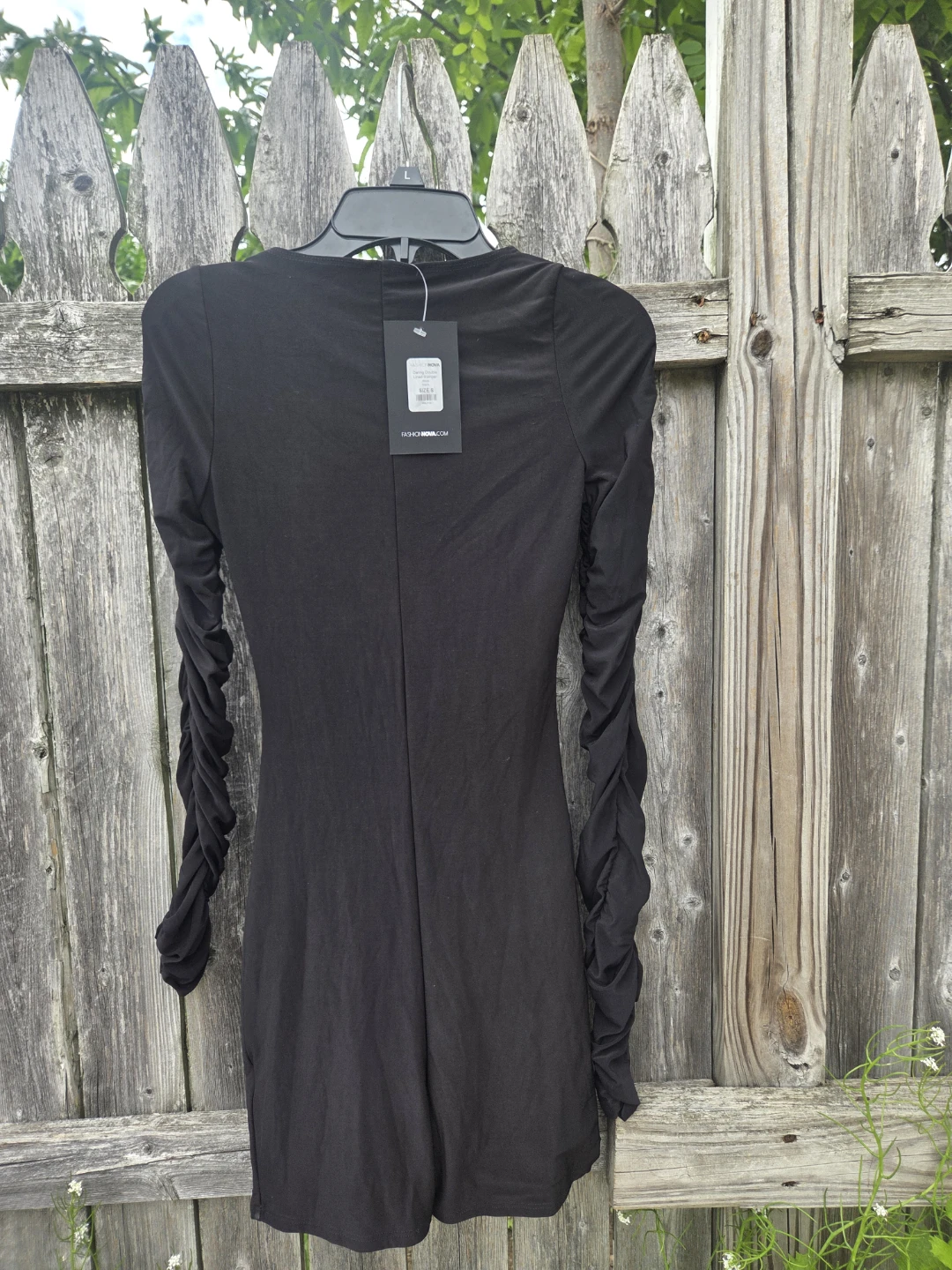 Fashion Nova Daring Double Lined Romper Black Size S - photo 4