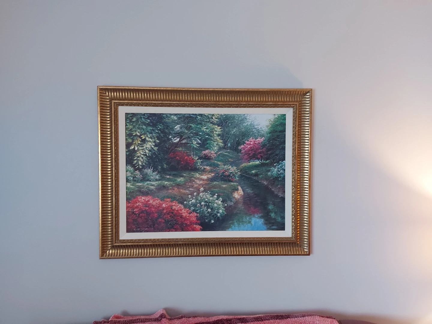 Framed Landscape Painting