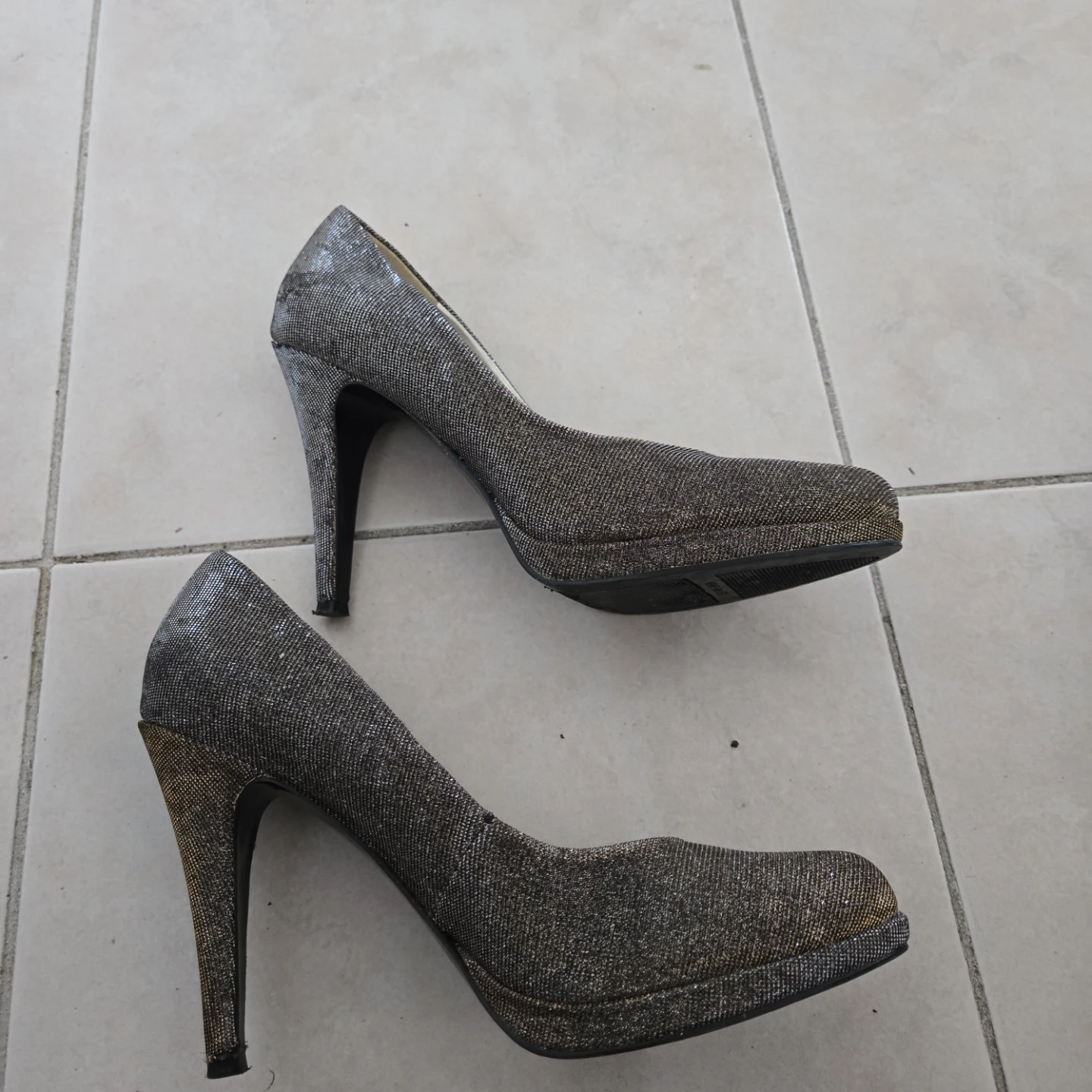 Nine West Women's Glitter Heels Size 7.5M - photo 3
