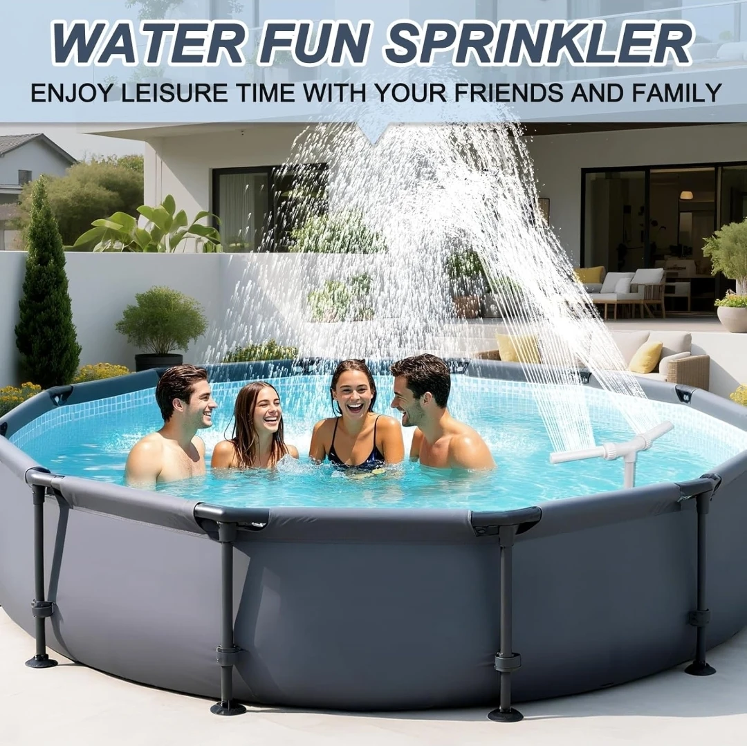 Zconiey Dual Water Sprinkler Fountain for Pools - photo 2
