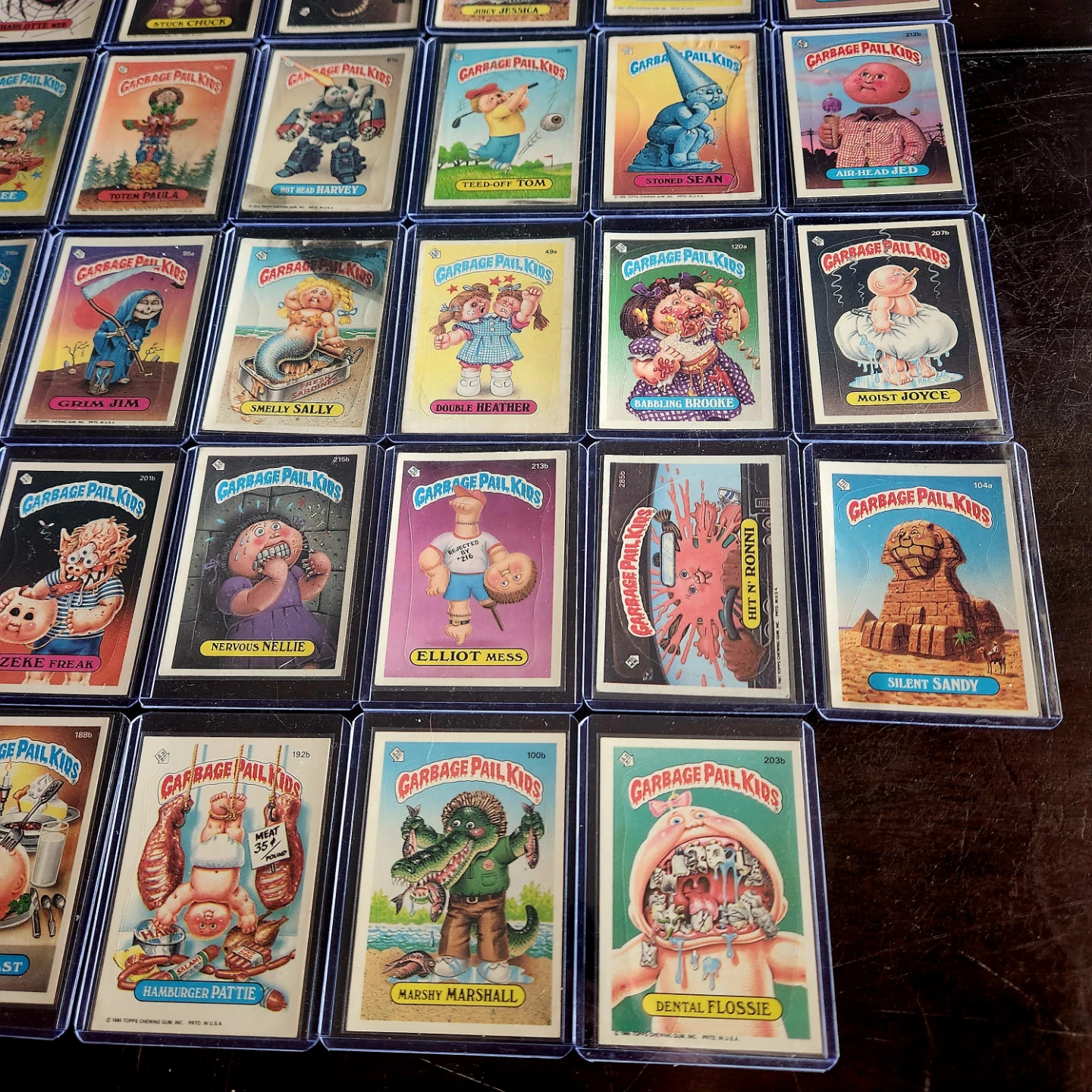 76 Vintage Garbage Pail Kids Cards - 1986 GPK Lot - photo 4