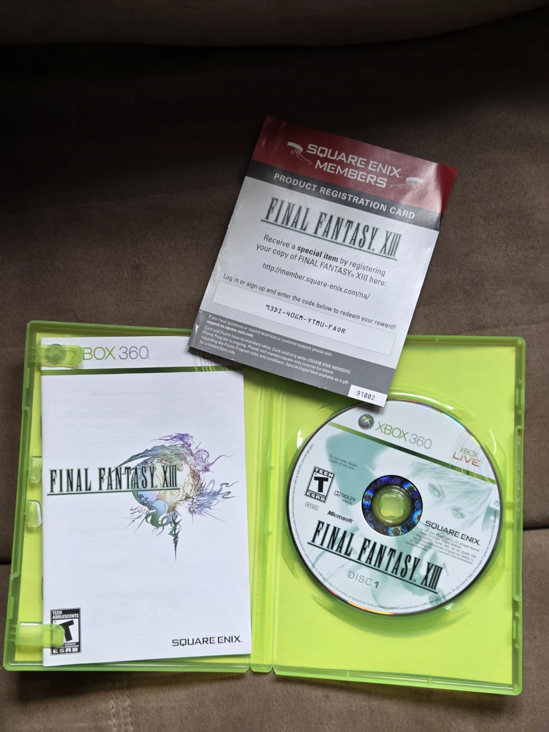 Final Fantasy XIII Xbox 360 Game - photo 3
