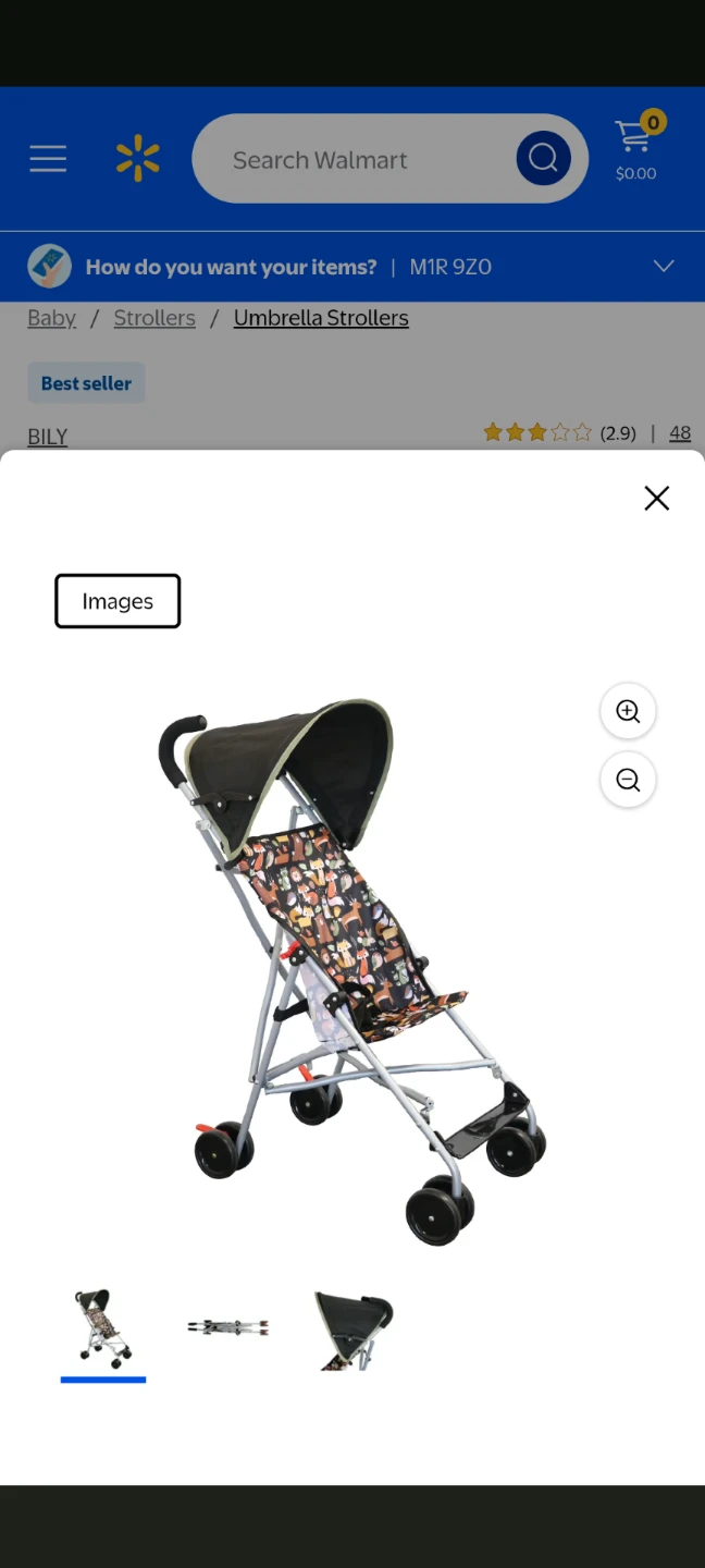 Bily Umbrella Stroller NWT