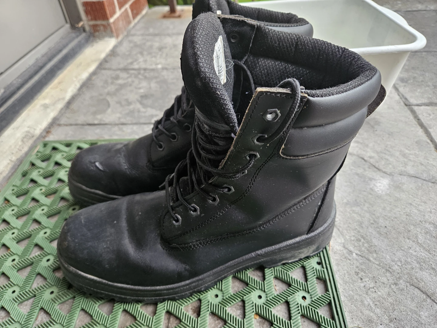 Mens 12. Dickies safety steel toe Work Boots