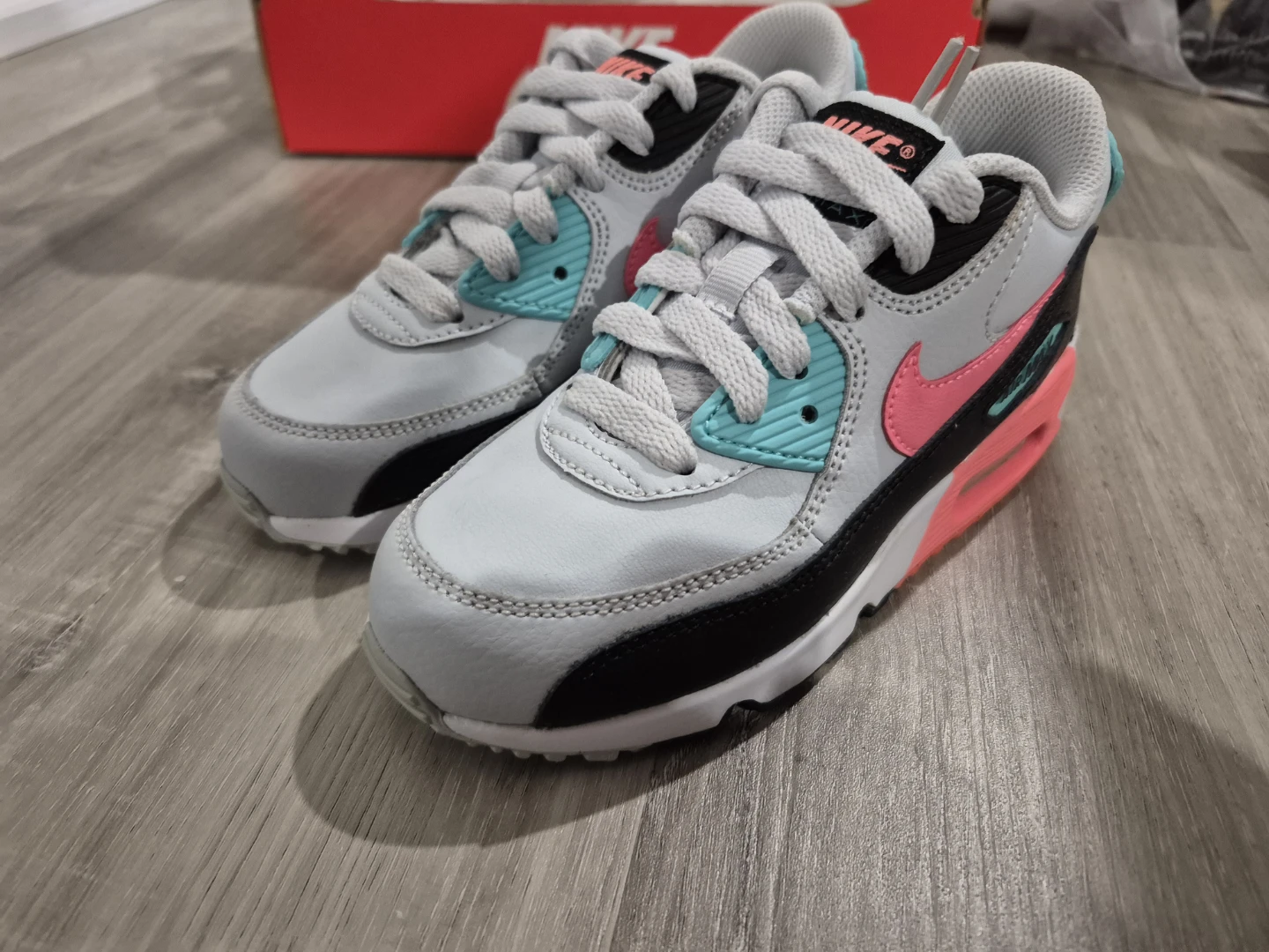 Nike Air Max 90 LTR (PS) Shoes - Toddler Size 12C - photo 3