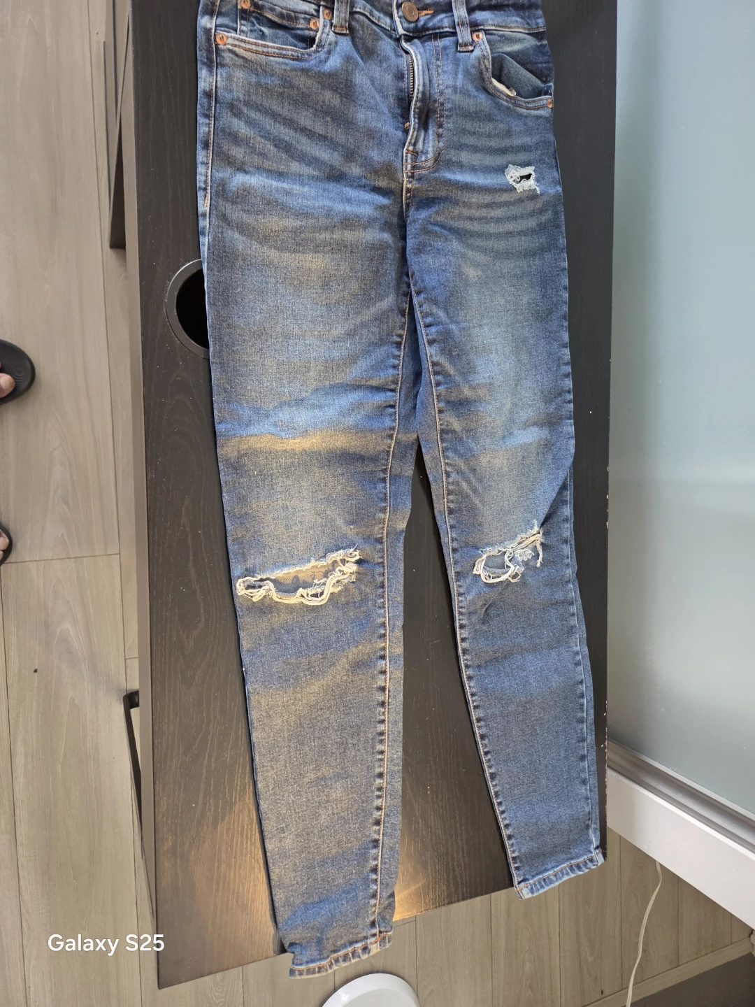 Aéropostale Distressed Blue Jeans - photo 3
