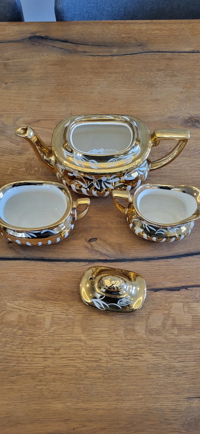Vintage Georgian Gibson England Teapot Set