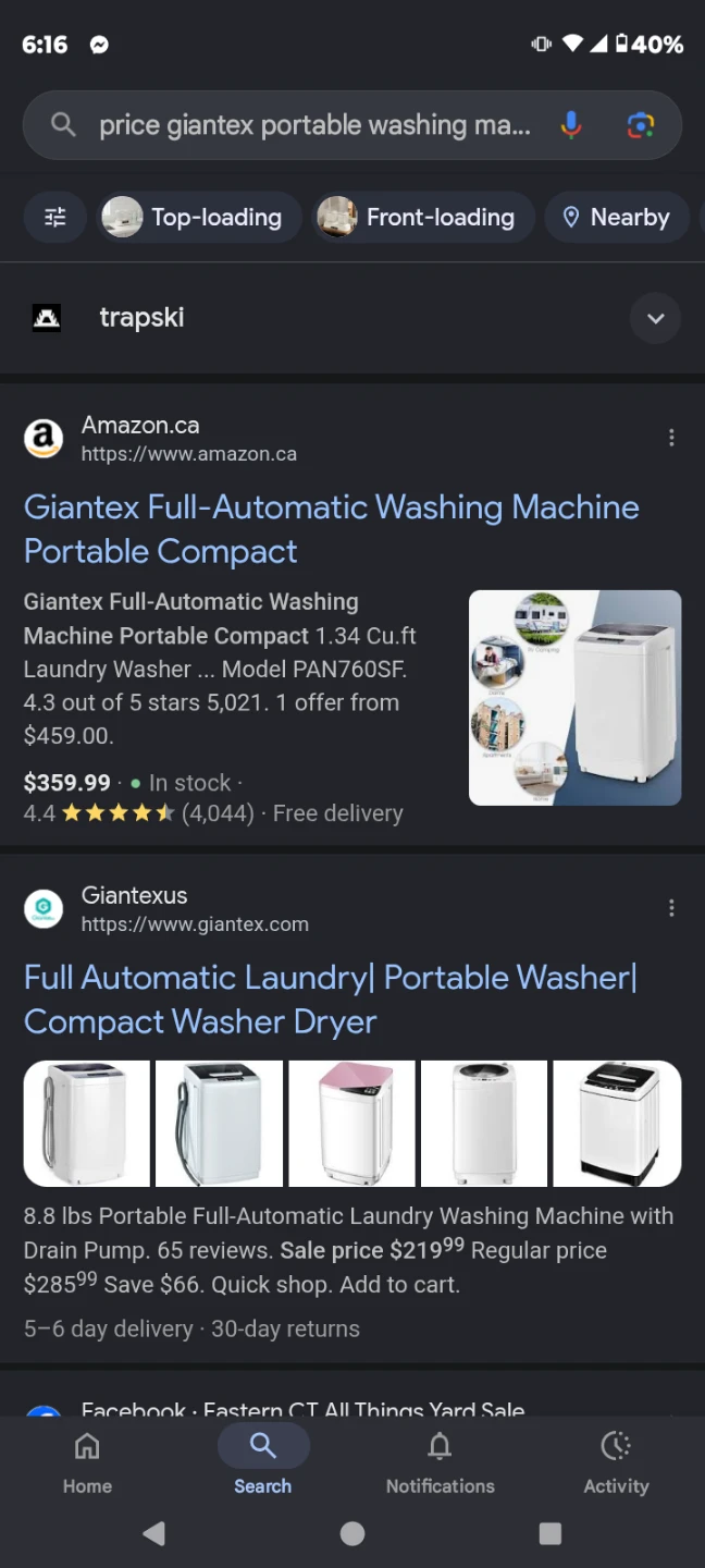 Gianttex portable washing machine - photo 5