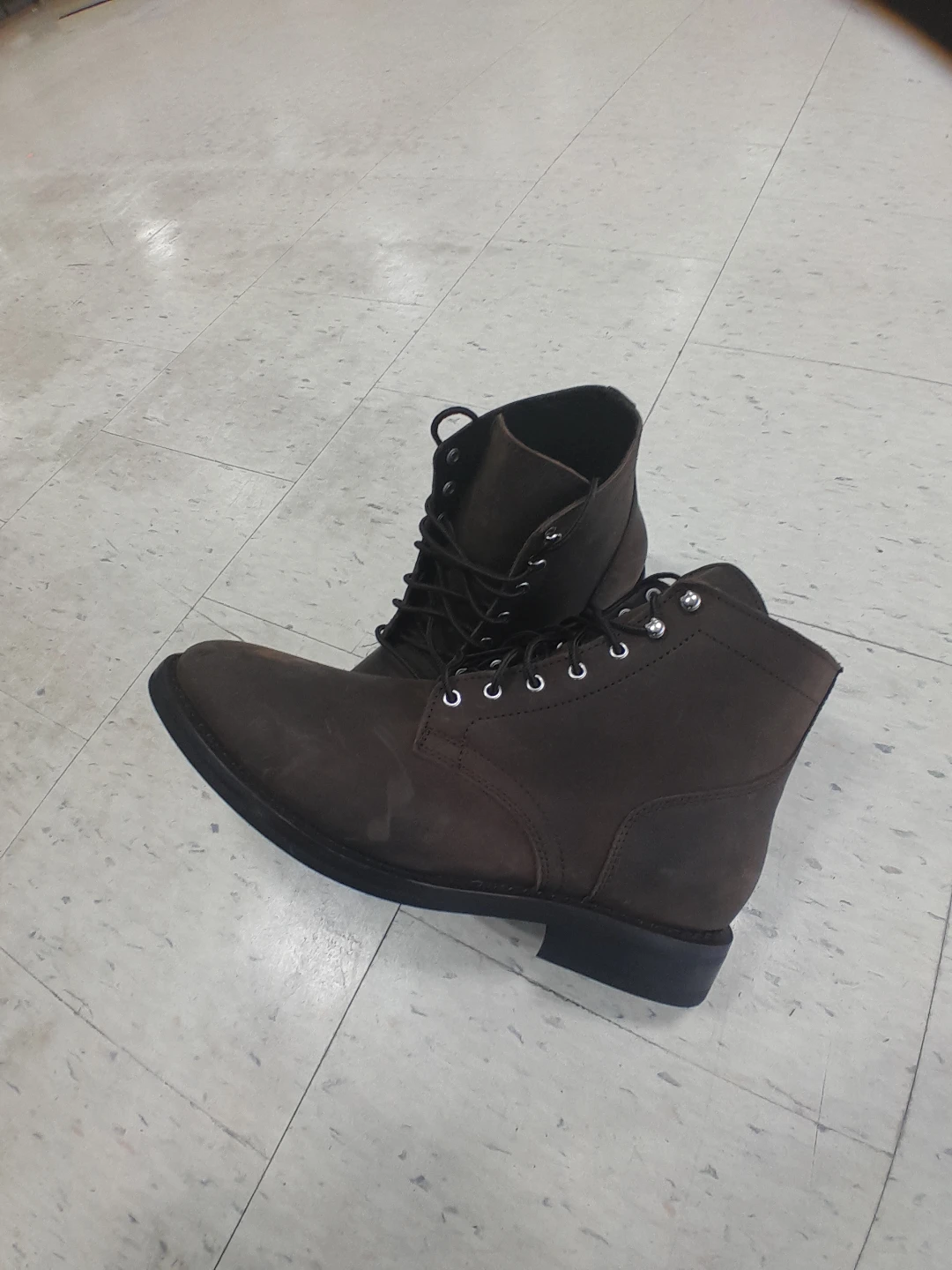 Men's Brown Lace-Up Ankle Boots Original Thursday Size 13