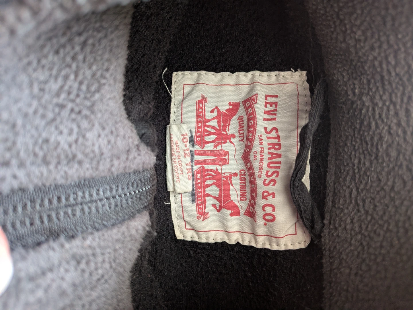 Levi's Fleece Jacket - Size 10-12 - photo 2