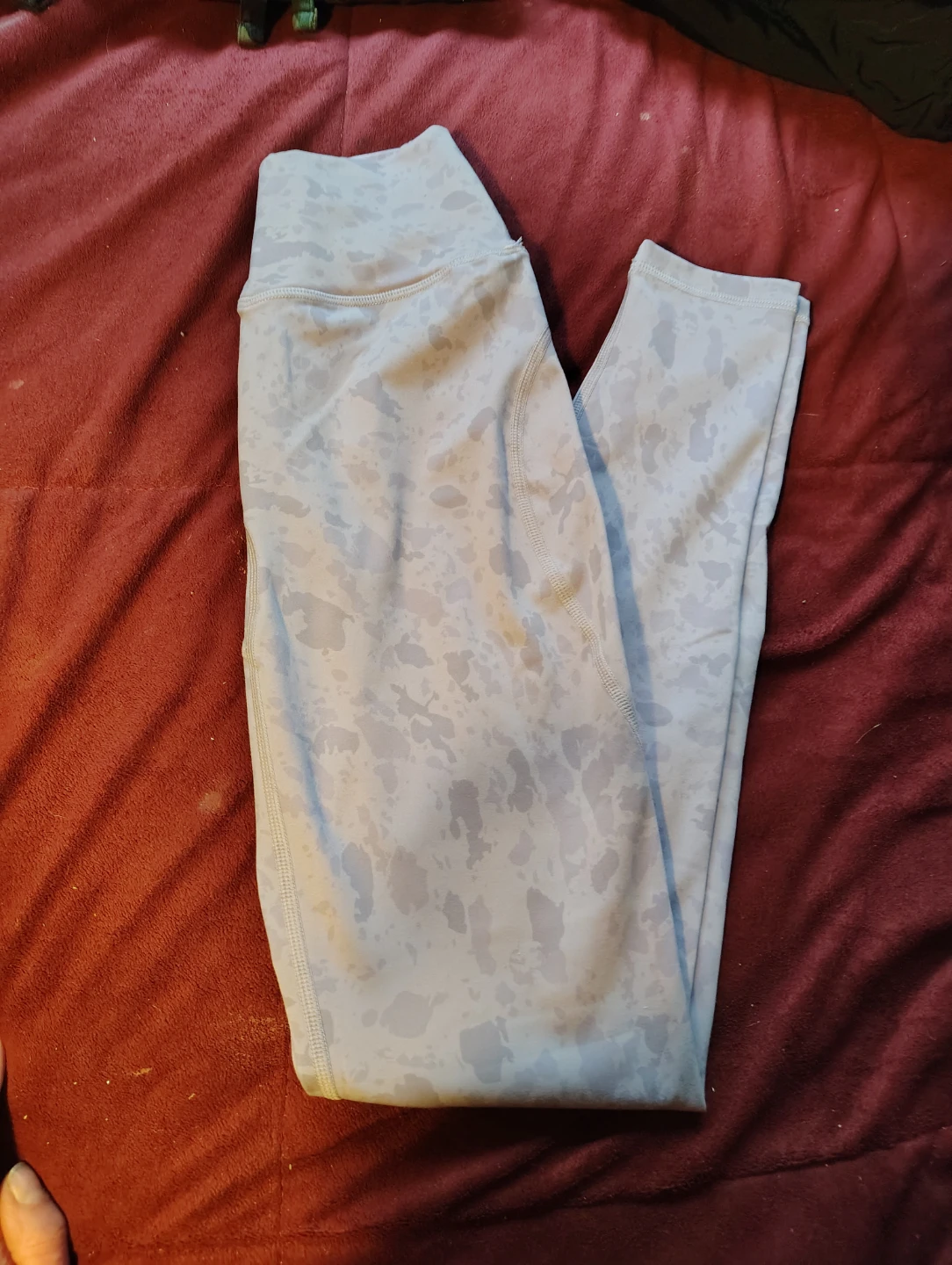 Light purple Camo Print Leggings