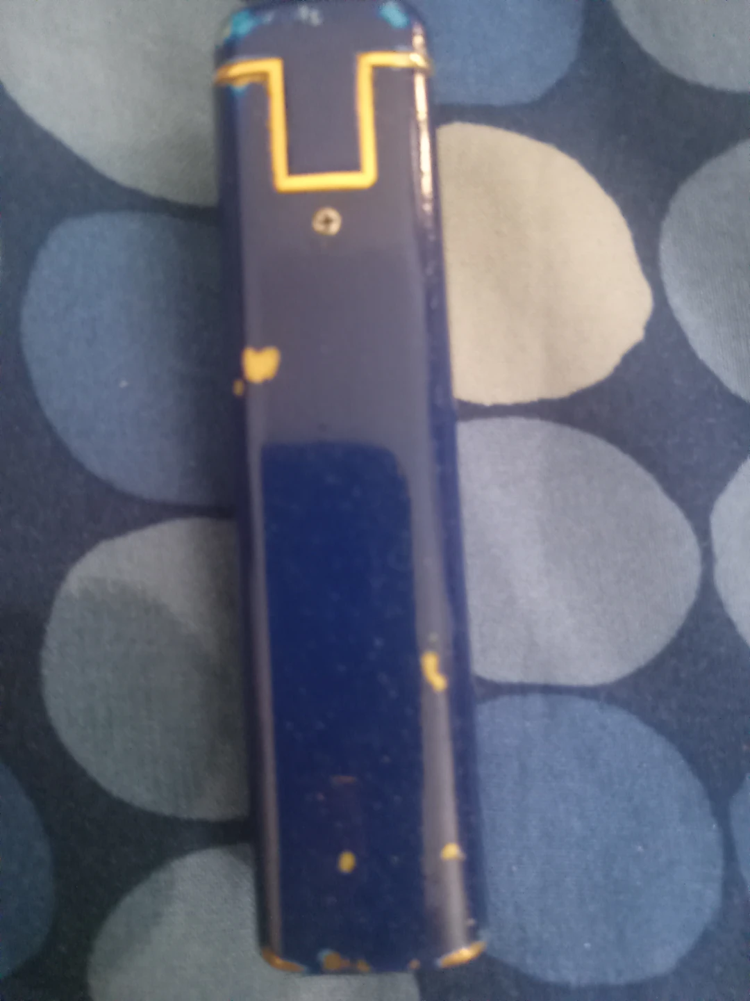 Vintage Blue and Gold Lighter - photo 2