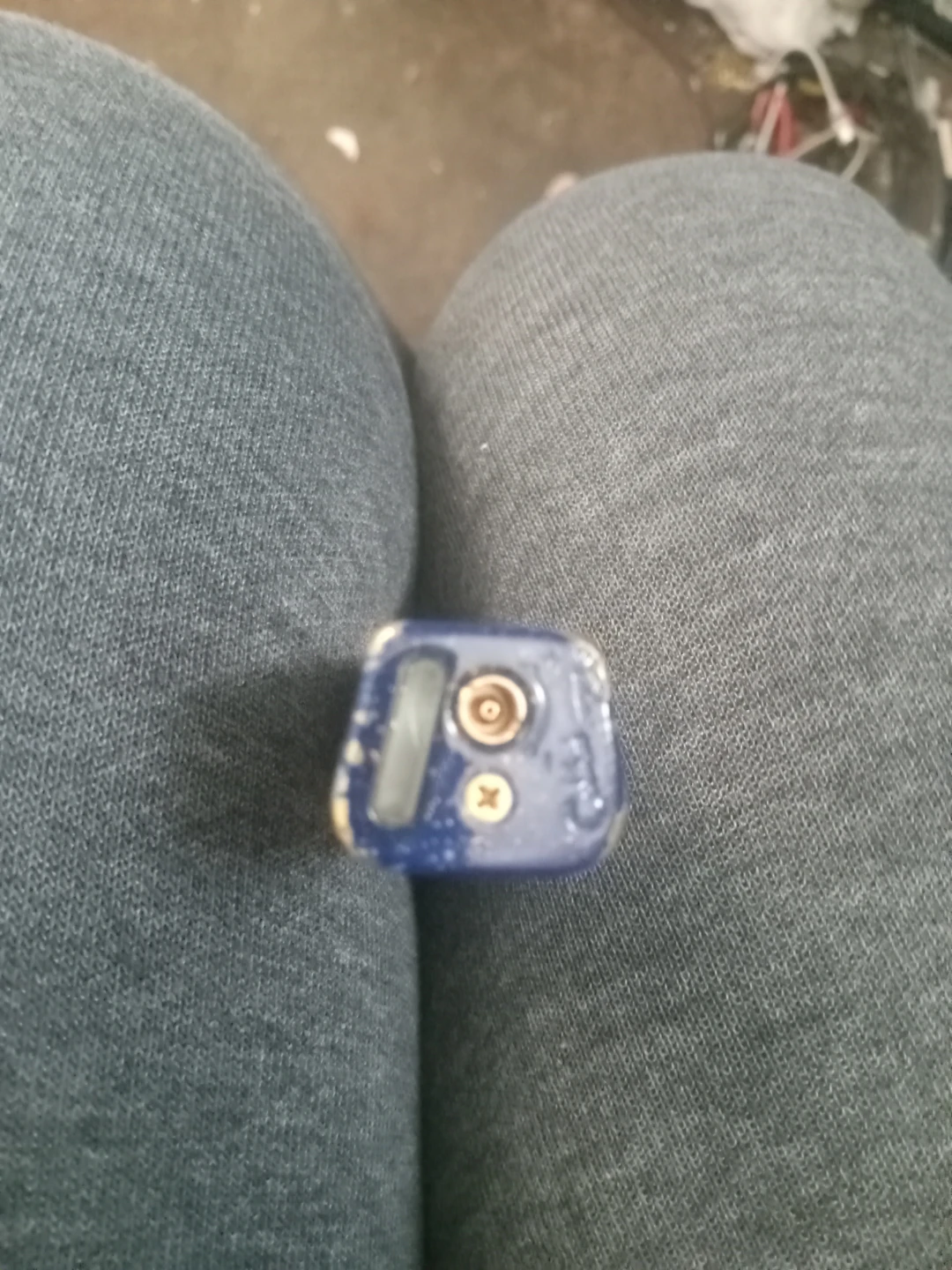 Vintage Blue and Gold Lighter - photo 3