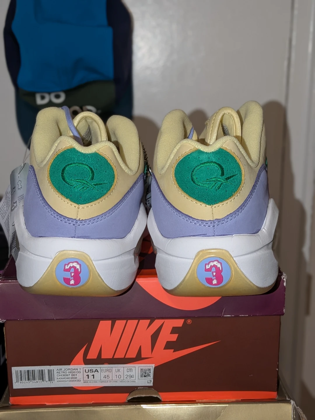 Reebok Question Mid "Why Not Us?" "Bred" Size 11 - photo 4