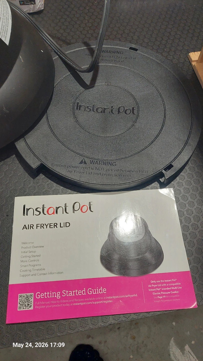 Air Fryer Lid for 6 Quart Instant Pot - photo 4