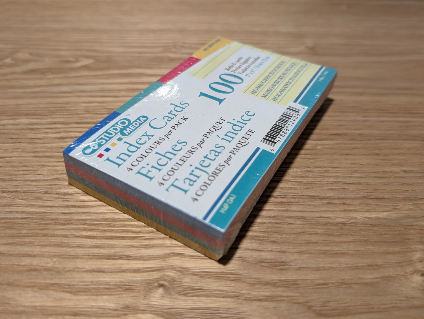 NEW: Index Cards (4 colour pack)- 100 Count - photo 2