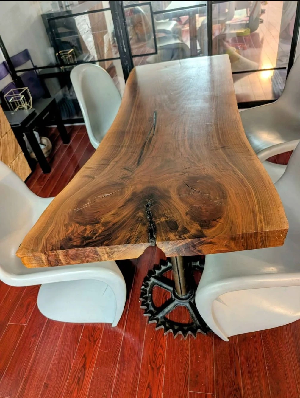Live Edge Walnut Dining Table - photo 4