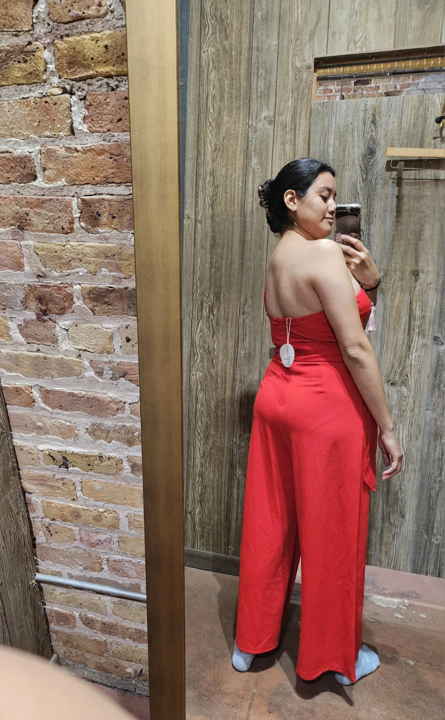Stunning Red One-Shoulder Jumpsuit – Make a Bold Entrance! - photo 4