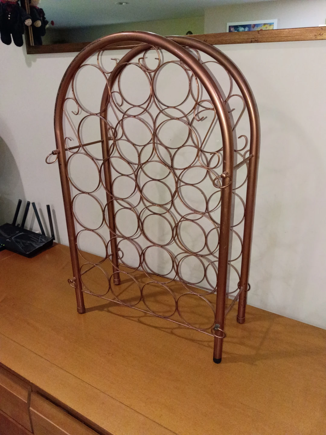 Copper Wine Rack - photo 2